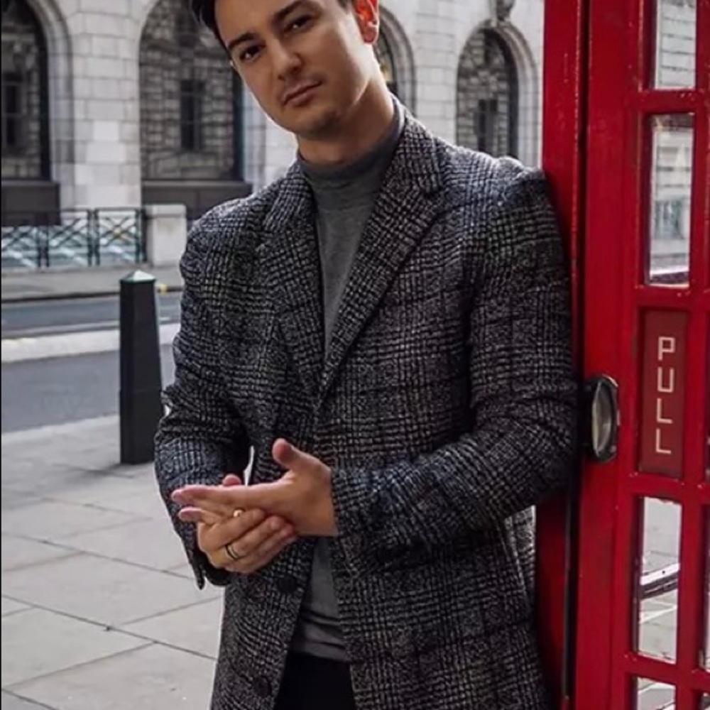 Plaid coat